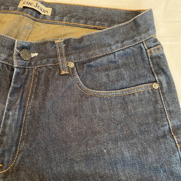 ACNE JEANS Mens Dark Blue Jeans Sz 32 - Picture 5 of 12